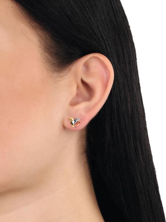 Produktbild Amor Ohrschmuck für Damen, 925 Sterling Silber | Herz (Silber 925)