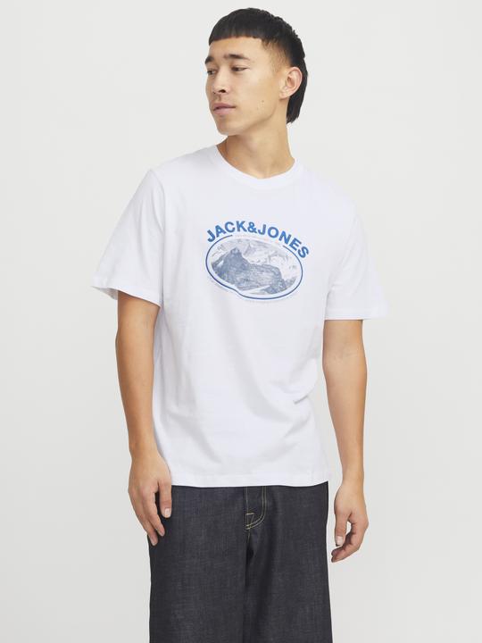 Immagine prodotto Jack & Jones T-shirt stampata con scollo rotondo (XS)