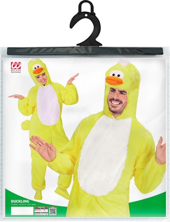 Actual product image Widmann ENTCHEN SOFT PLUSH COSTUME (jumpsuit with hood), XL - h 190 cm (XL)