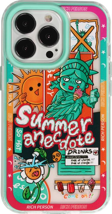 Actual product image PhoneLook Coque Hybrid Fun Style Summer anecdote (Apple iPhone 13 Pro Max)