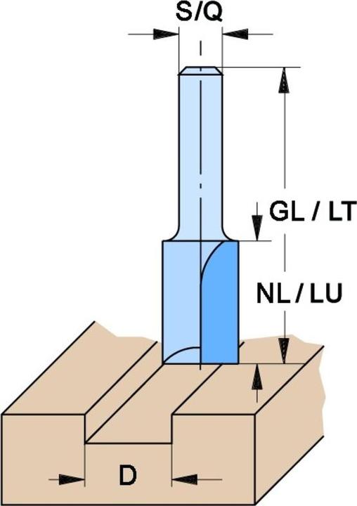 Actual product image Hws Grooving cutter HM-tipped