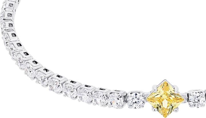 Image du produit Amor Bracelet pour femme, argent sterling 925, zirconium synth. (21 cm, Argent 925)