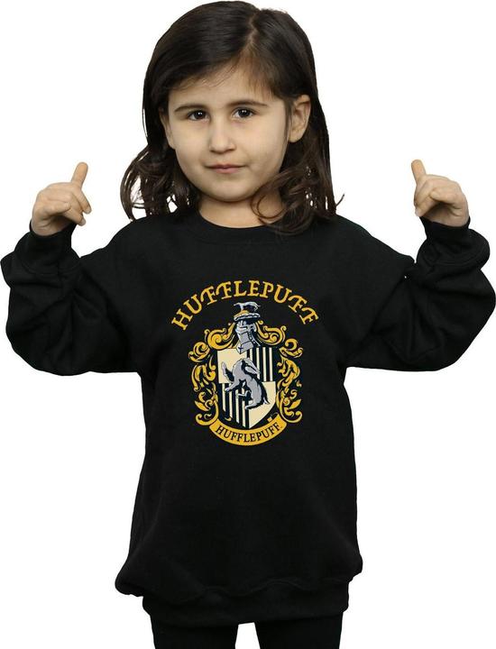 Image du produit Sweat-shirt fille Hufflepuff en coton (128)