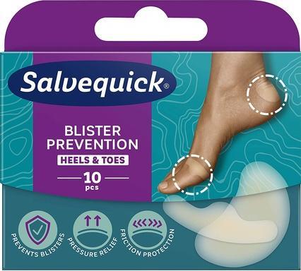 Immagine prodotto Salvequick Cerotto per piedi per la cura dei talloni e delle dita dei piedi, per le lesioni e le abrasioni 10
