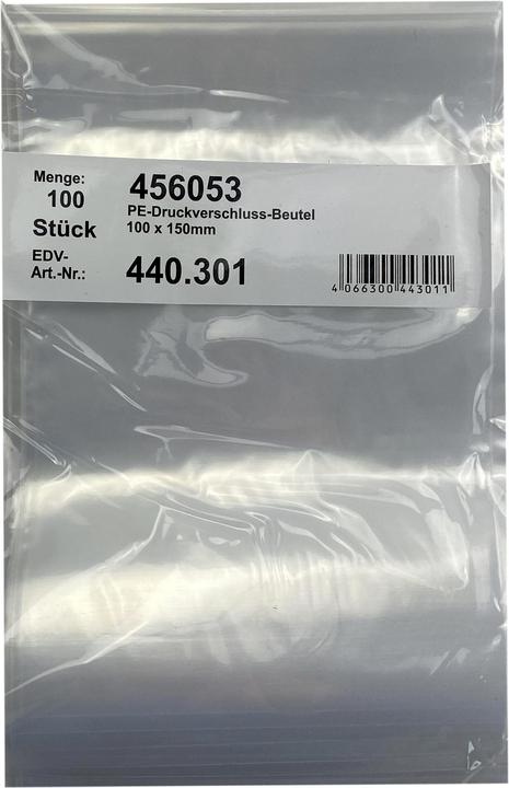 Produktbild Wihedü Druckverschlussbeutel (100 x 150mm) (Geschenkband, 100 x)