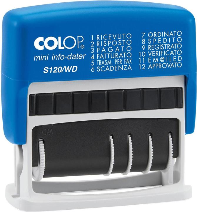 Immagine prodotto Colop Timbro multitesto 41x4mm S120WDD07 12 testi I