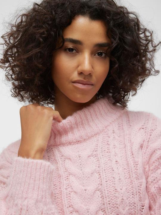 Produktbild Vero Moda VMDREAM LS HIGHNCK CROP PULLOVER GA EXC Strickpullover (XL)