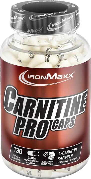 Produktbild IronMaxx Carnitine Pro (130 Stück, 200 g)