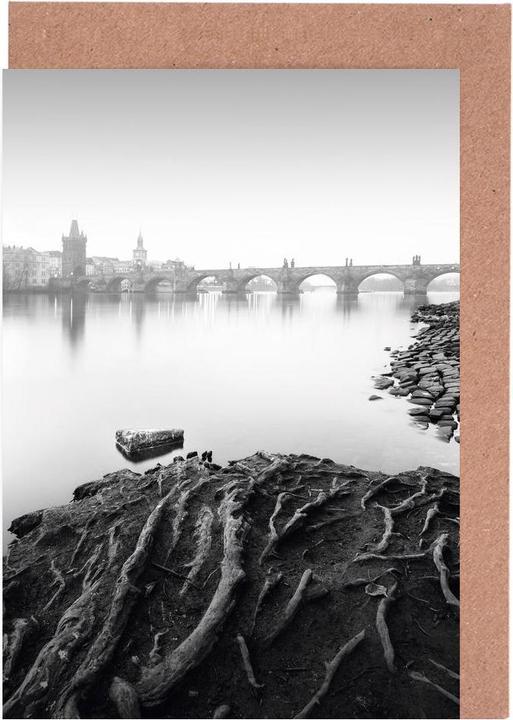 Produktbild Juniqe Vltava River Study 8 - Prag 2020 - Natur (5 Stk.)