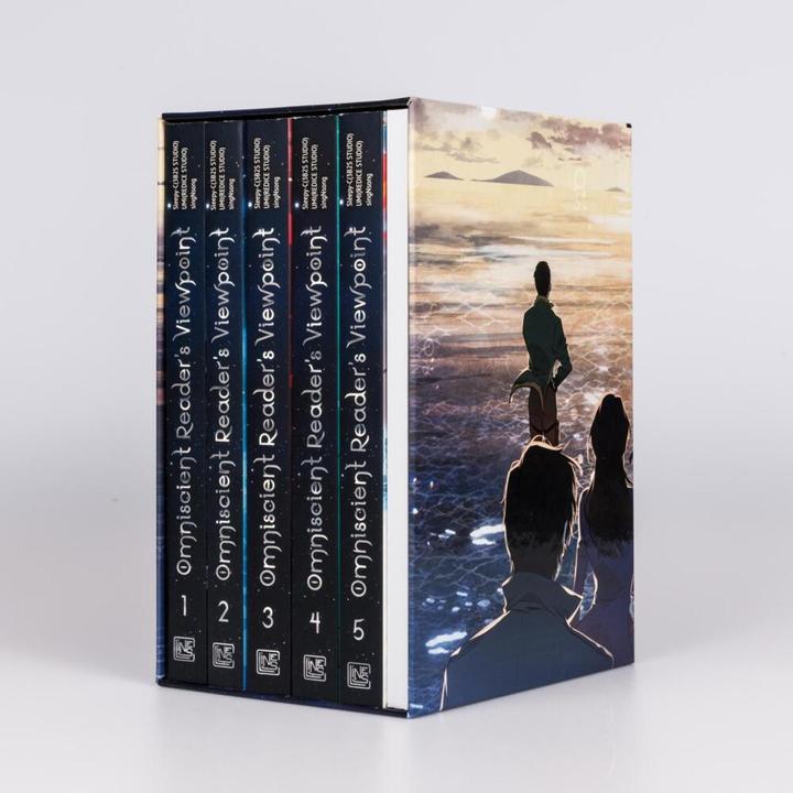 Actual product image Omniscient Reader's Viewpoint - Bände 1-5 im limitierten Sammelschuber mit Extras (German, UMI, singNsong, 2024)