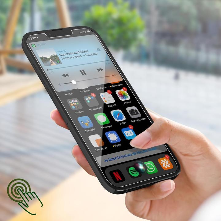 Produktbild Just Green Bio Screen Protector (1 Stück, Apple iPhone 13 Pro Max)