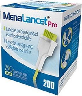 Menarini Menalancet Pro 29g 200 Lancets by (Lancets)