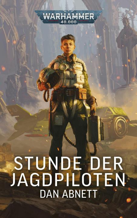 Actual product image Warhammer 40.000 - Stunde der Jagdpiloten (German, Dan Abnett, Bent Jensen, 2025)