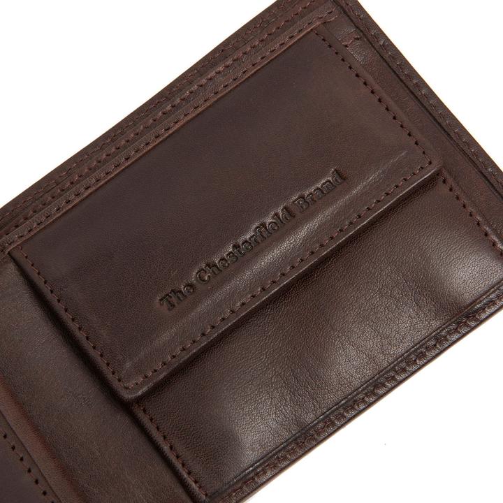 Produktbild The Chesterfield Brand Positano Geldbörse RFID Schutz Leder 11 cm
