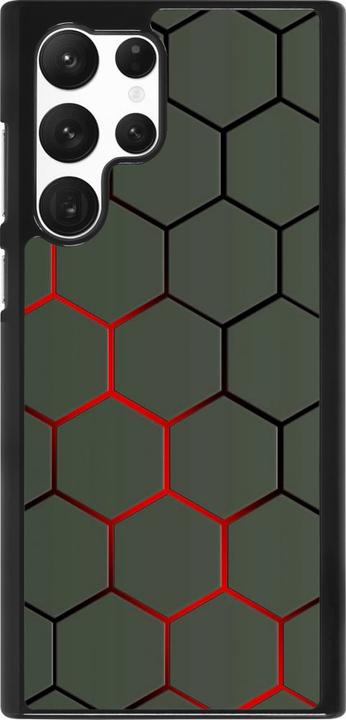 Immagine prodotto PhoneLook Copertina Linea geometrica rossa (Samsung Galaxy S22 Ultra)