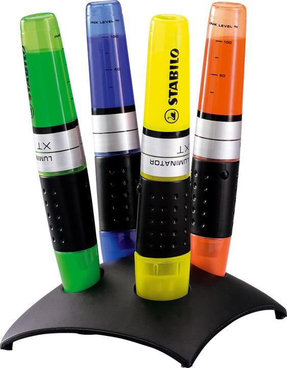 Immagine prodotto STABILO Tovaglietta LUMINATOR, set da tavola (Multicolore, 5 mm, 4 x)