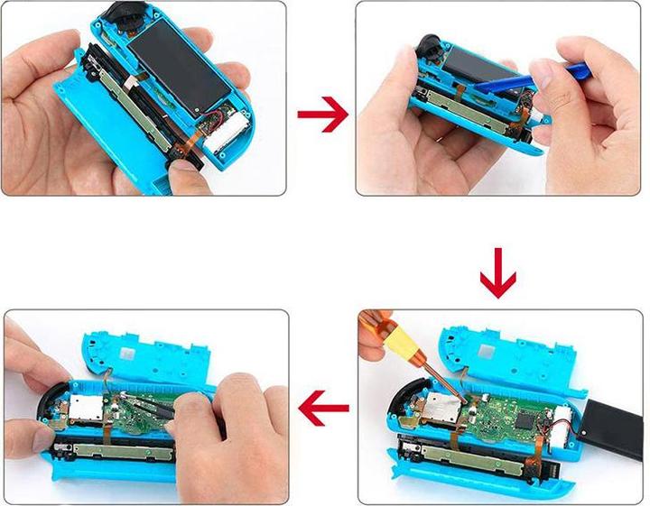 Produktbild Ueli Express 21 in 1 Nintendo Switch Joy Con Reparatur Set (Switch Lite, Switch)