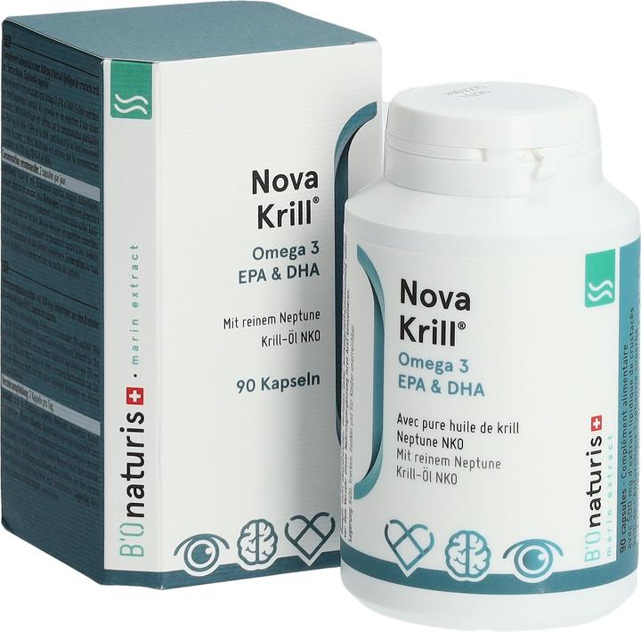 Actual product image Novakrill Krill oil capsule 500 mg (90 Piece, Capsules, 92 g)