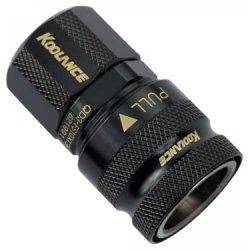 Koolance ANK QD3 Schnellverschluss gerade weiblich auf 13/10mm - schwarz