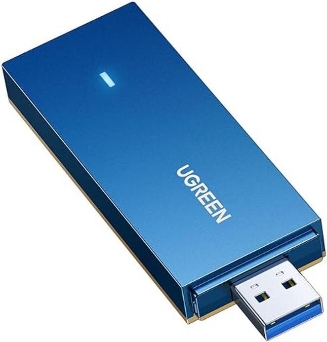 Ugreen AX1800 Dual-Band Wireless USB-A Adapter Wi-Fi 6 - Blue<ac