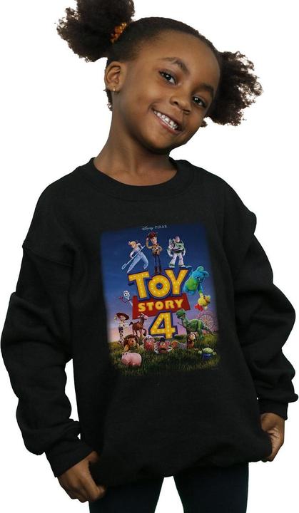 Actual product image Disney Girls Toy Story 4 Poster Art Sweatshirt (152, 158)