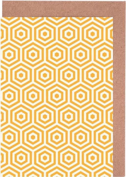 Produktbild Juniqe Gelber Bienenstock-Muster (5 Stk.)
