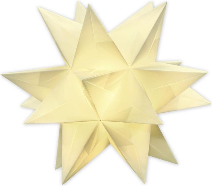 Produktbild Ursus Faltblätter Aurelio Stern Transparentpapier 115g/qm 30x30cm 33 Blatt creme (115 g/m², 1 x)