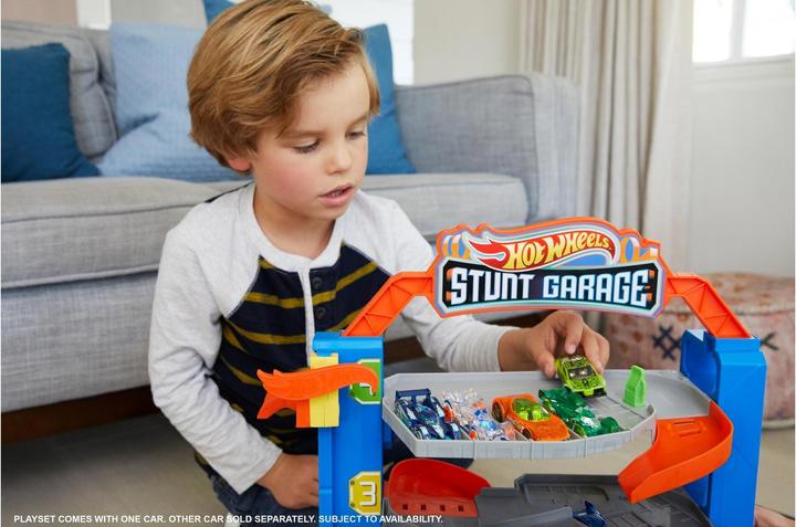 Produktbild Hot Wheels City Stunt Garage Spielset