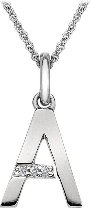 Image du produit Hot Diamonds Collier de lettres en diamant A (Argent 925, 40 - 45 cm)