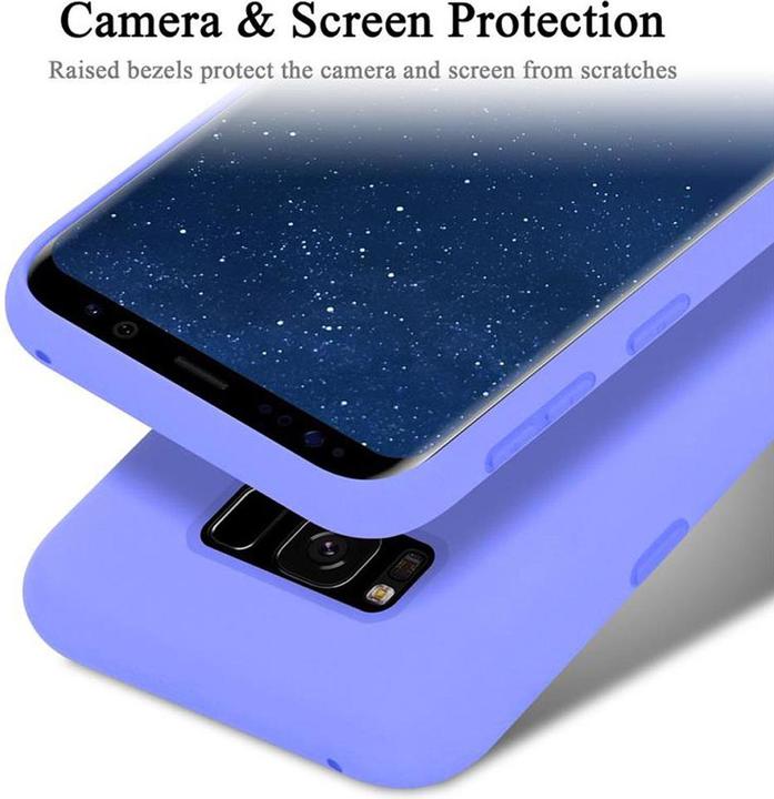 Actual product image Cadorabo TPU Liquid Silicone Case Cover (Samsung Galaxy S8+)