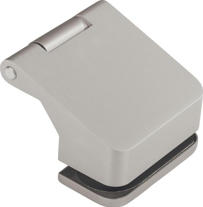 Actual product image Dormakaba DORMA glass door hinge, Junior Office sash section 11.238, 38.5 mm, stainless steel effect