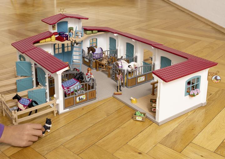 Produktbild Schleich Pferdebox mit Stute und Fohlen