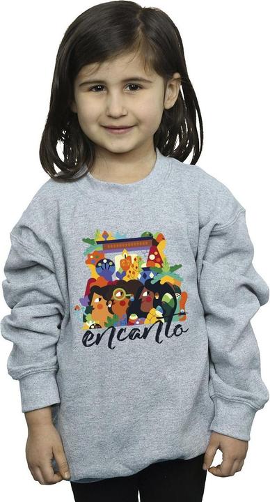 Actual product image Disney Girls Encanto Sisters Sweatshirt (104)