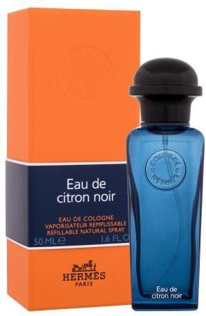 Actual product image Hermès Eau de Citron Noir by Eau de Cologne Refillable Spray 50 ml (Eau de cologne, 50 ml)
