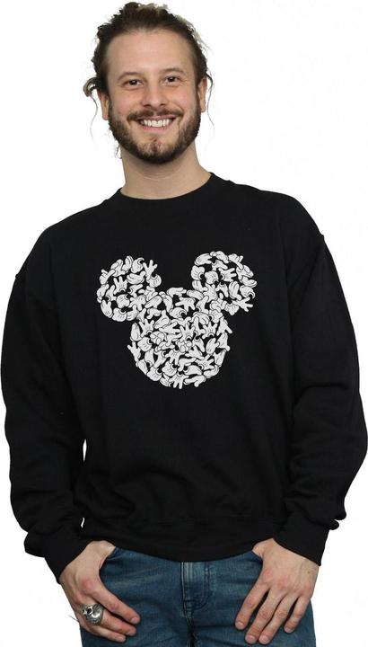 Immagine prodotto Disney Mickey Mouse Head Of Hands Felpa Uomo (S)