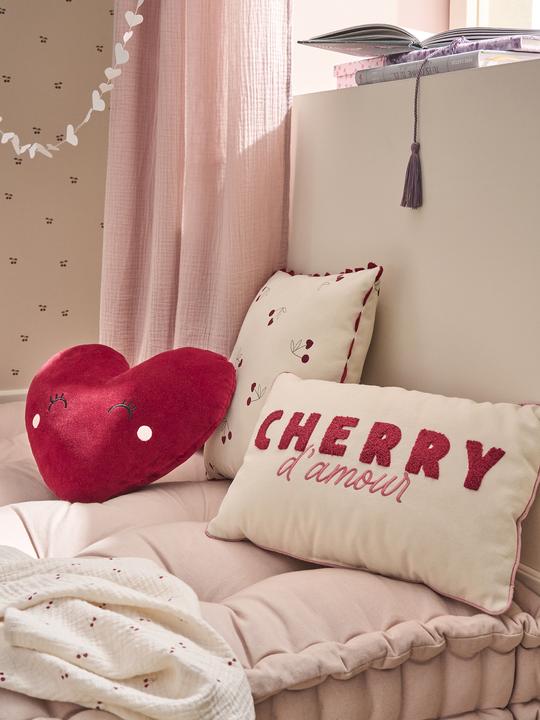Actual product image Vertbaudet 3er-Set Kinderzimmer Kissen CHERRY