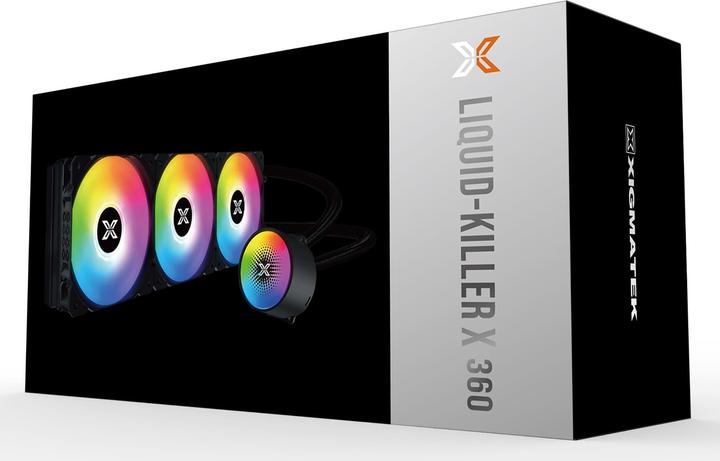 Image du produit Xigmatek Kit Watercooling Liquid Killer X RGB - 360mm (Noir)
