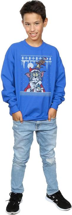 Immagine prodotto Tom & Jerry Christmas Fair Isle Felpa Ragazzi (116)