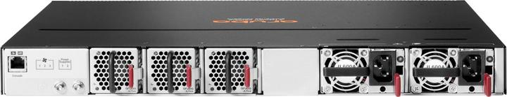 Actual product image Aruba HPE Networking CX 8100 40x10G Base-T 8x10G SFP+ 4x40/100G QSFP28 FB 3Fan 2AC PSU Switch Bundle (40 Ports)