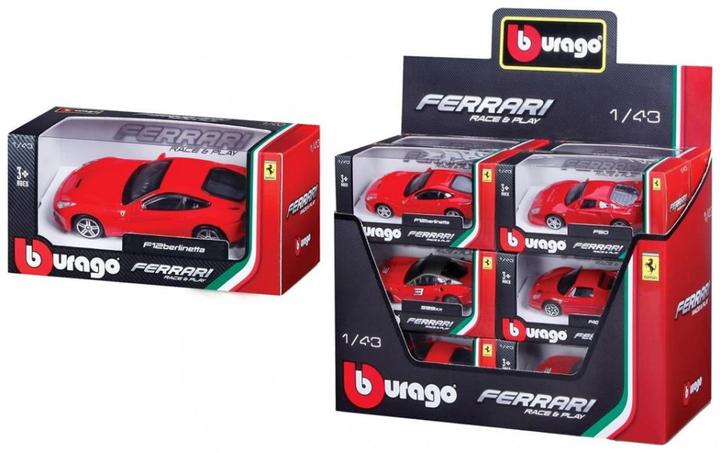 Actual product image Bburago Ferrari 488 Pista