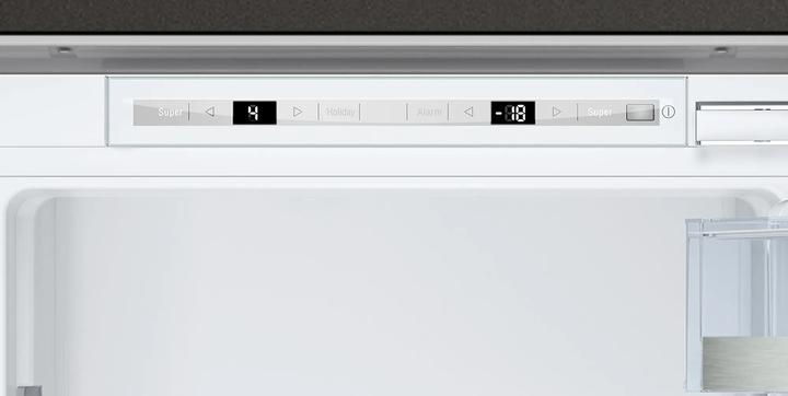 Actual product image Neff N 70, built-in fridge-freezer with bottom freezer compartment, 157.8 x 55.8 cm, flat hinge, KI6773F (231 l)