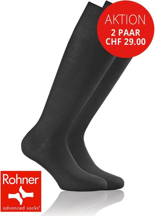 Produktbild Rohner Sommer Kniesocken (2er Pack, 45 - 46)
