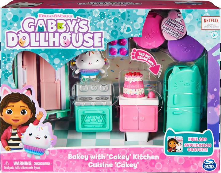 Actual product image Spin Master Gabby's Dollhouse Deluxe Room Cakey's Kitchen