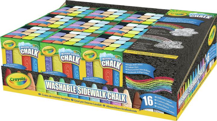 Produktbild Crayola Kreide (Multi, Multicolor, 16 x)