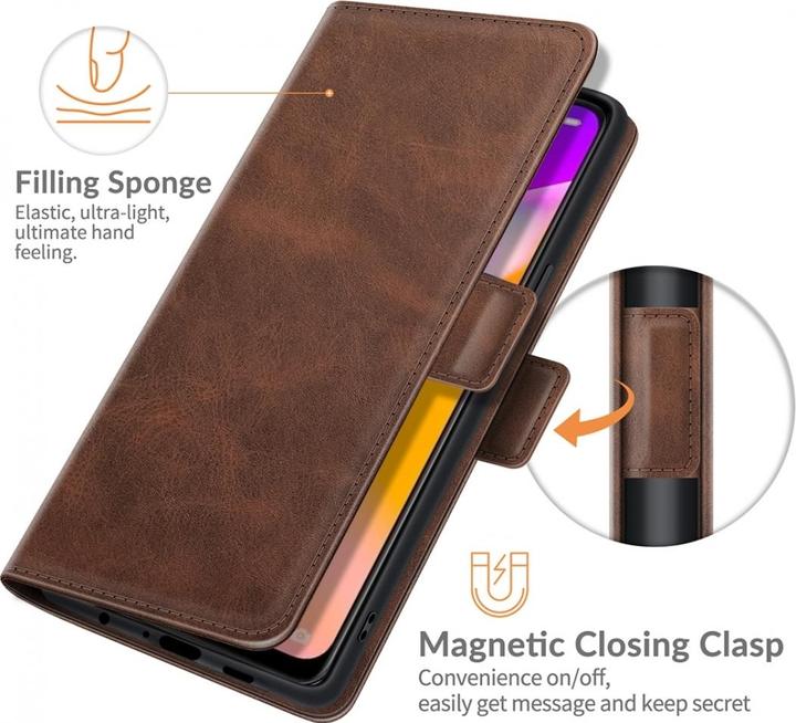 Actual product image Screenguard Oppo A94 5G CardLounge Leather Case (Oppo A94 5G)