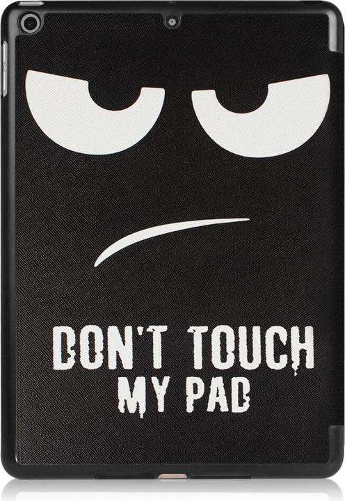 Actual product image Cover-Discount Tri-fold Smart Case Don't Touch (iPad 2017 (5th gene), iPad 2018 (6th gene))
