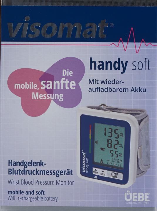 Produktbild Visomat handy soft Blutdruckmessgerät (Blutdruckmessgerät Handgelenk)