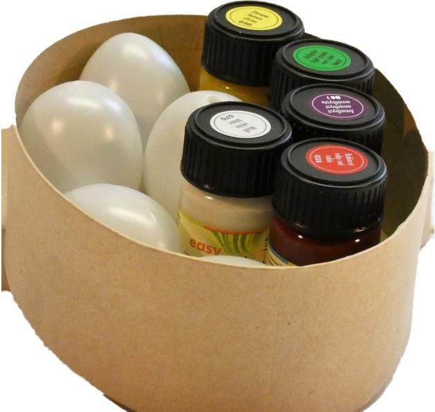Actual product image Creativ Company Storage boxes papier mâché, 28pcs.