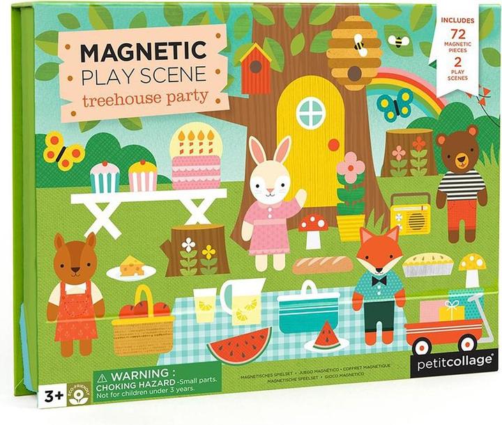 Produktbild Petitcollage Magnetspiel Baumhaus (Deutsch, Französisch, Italienisch, Englisch)