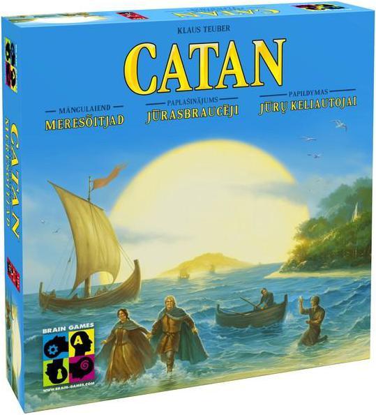 Actual product image Brain Games Catan: Sea Travelers LT / LV / EE (Lithuanian, Latvian, Estonian)